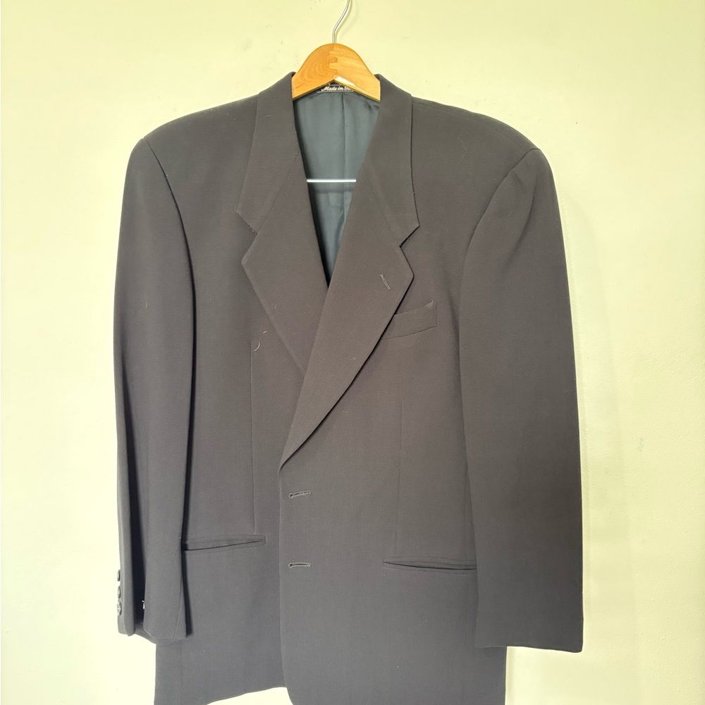 Saks Fifth Avenue Black Classic Suit